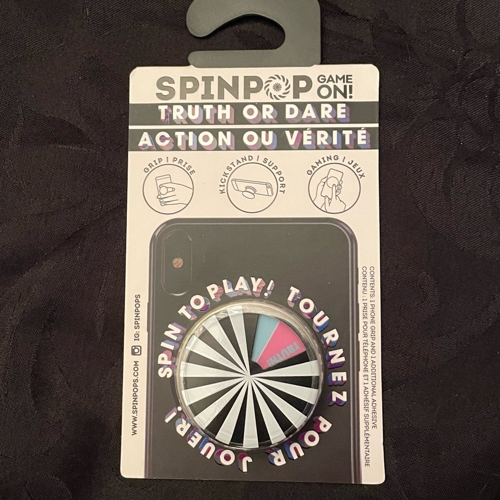 💋 3 for $20💋 NWT SpinPop Truth or Dare Phone Stand